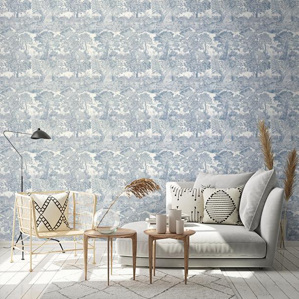 Обои для стен  Sanderson Highgrove Wallcoverings 217480  1