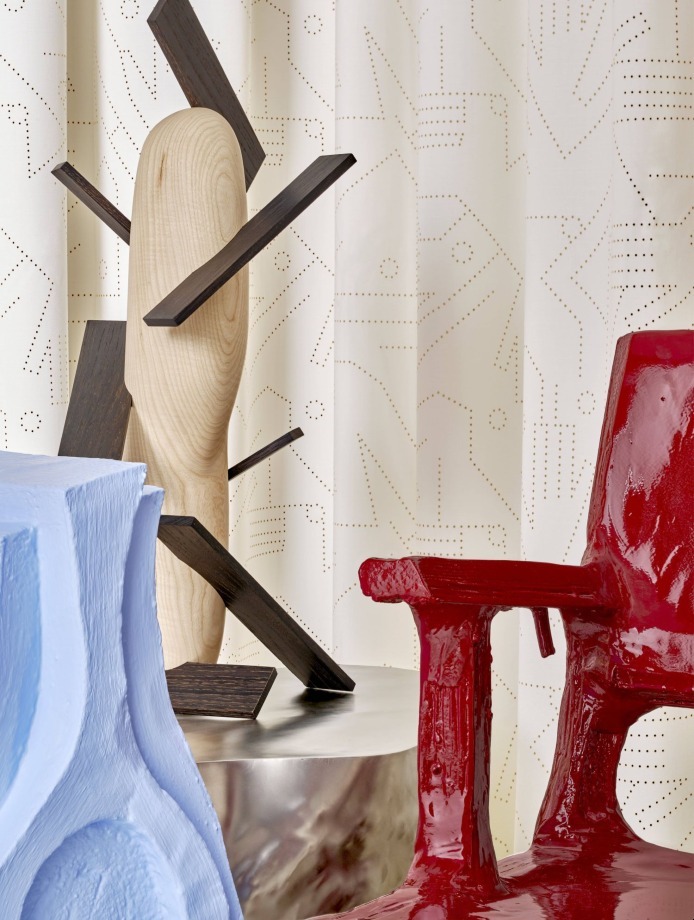 Ткань Dedar A Love Supreme 00T2504300001  купить в Москве по выгодной цене|Интернет-магазин дизайнерских решений Decorwall 2