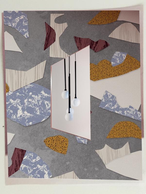 Обои для стен Wall&Deco 2020 Contemporary Wallpaper fall-to-pieces-C 