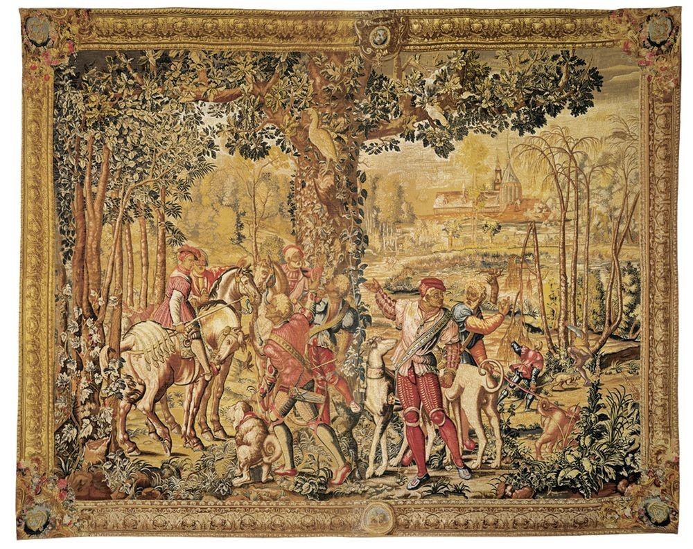   Гобелен Renaissance SS916_Chasse_de_Maximilien_Juillet_220x275cm_6 
