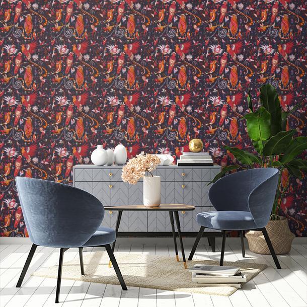 Обои для стен  Clarke&Clarke Mythica Wallcoverings W0217-04  2