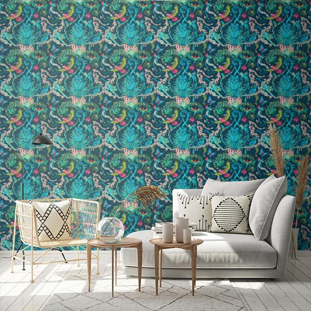 Обои для стен  Clarke&Clarke Mythica Wallcoverings W0213-03  1
