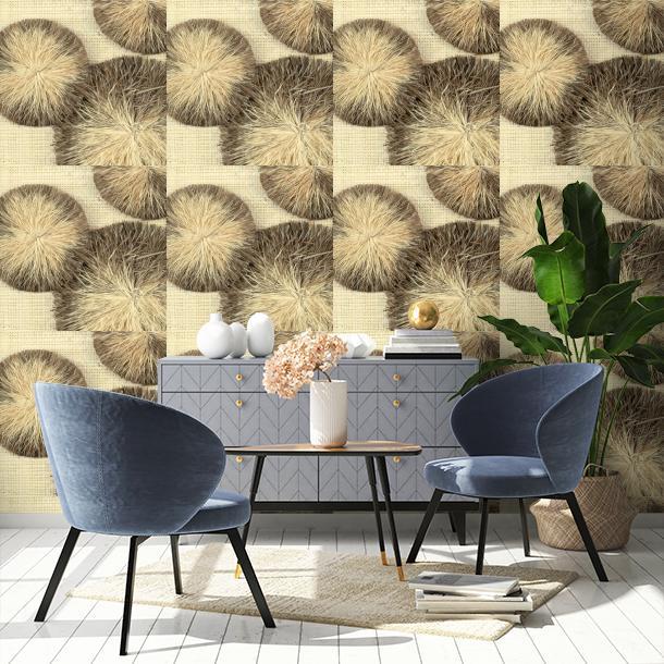 Метражные обои для стен  Raffia Wallcovering 2 WRA_07_38  2