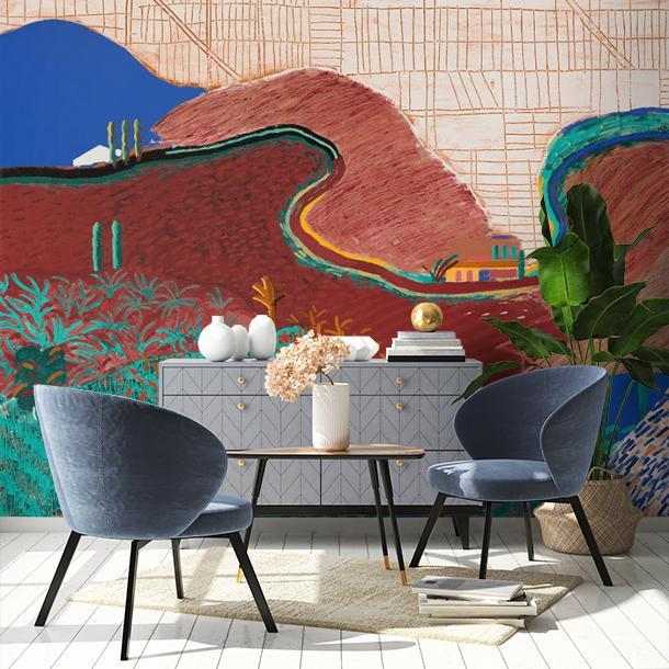 Обои для стен  Faboie Silk Painting II F-SN22005  2