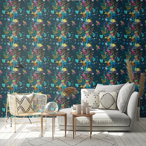 Обои для стен  Clarke&Clarke Mythica Wallcoverings W0218-04  1
