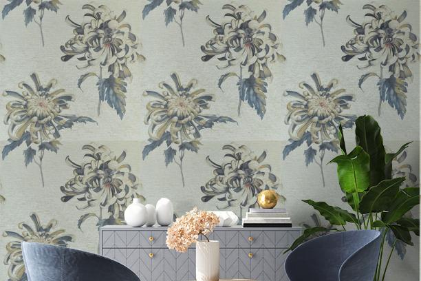 Метражные обои для стен  Zoffany The Muse Wallcoverings 312735  2