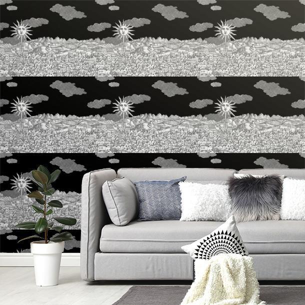 Обои для стен  Cole & Son Fornasetti Senza Tempo II 123-3012  3