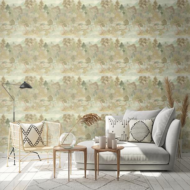 Обои для стен  Zoffany Indienne Wallcoverings 313123  1