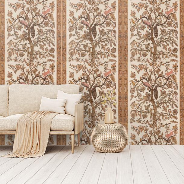 Метражные обои для стен  Zoffany Indienne Wallcoverings 313141  4