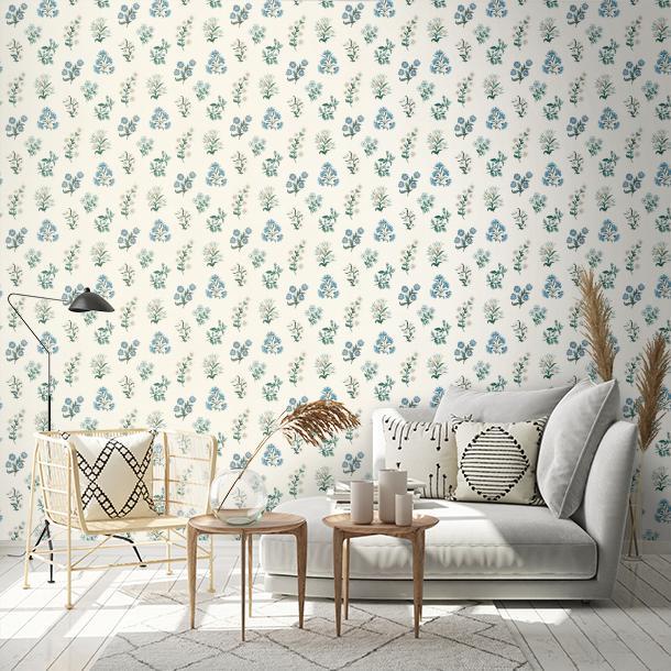 Обои для стен Clarke&Clarke Secret Garden Wallpaper W0194-03  1