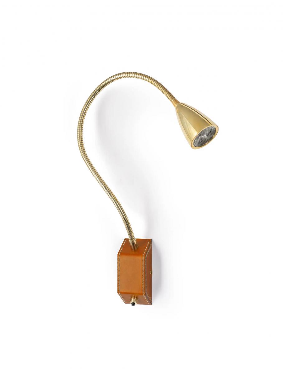     Flexi-PolishedBrass-Tan 