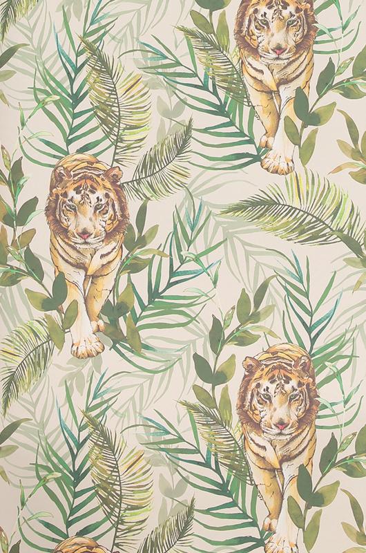 Обои для стен Graduate Collection Graduate Wallpapers Tiger_tiger_cream_close_up 