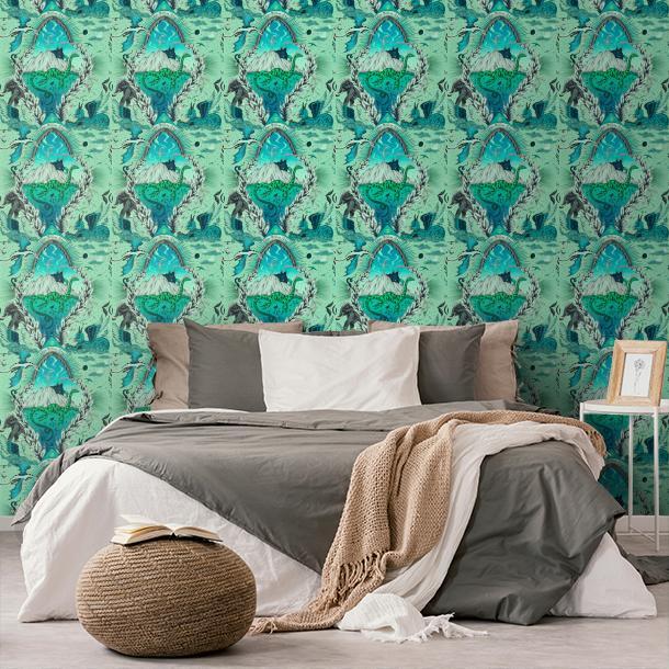 Обои для стен  Clarke&Clarke Mythica Wallcoverings W0214-02  6
