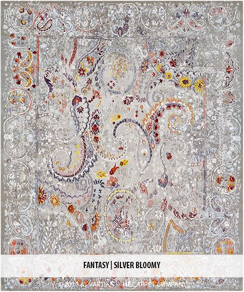 Ковер Vartian Carpets  FANTASY_SILVER+BLOOMY 