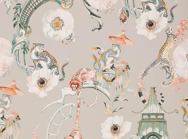 Обои для стен   Temperley Wallcoverings W448-01 
