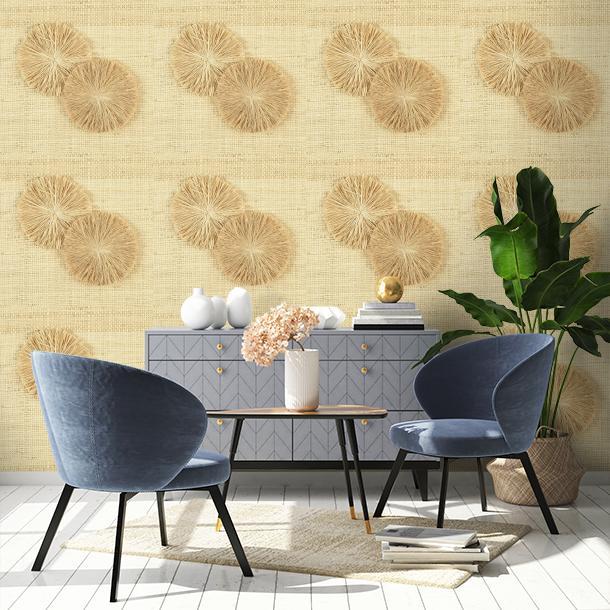 Метражные обои для стен  Raffia Wallcovering 3 WRA_08_01  2