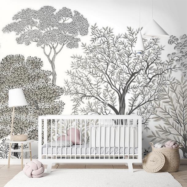 Обои для стен  Faboie Silk Painting I F-SN4001  8