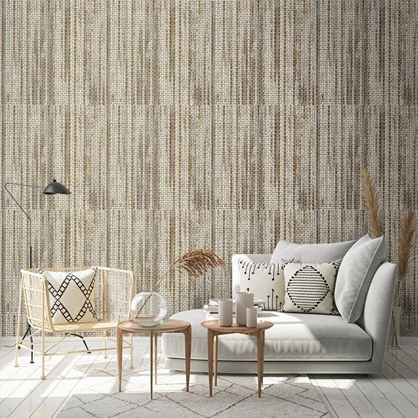 Метражные обои для стен  Metallic Paper Weaves PJ6212  1