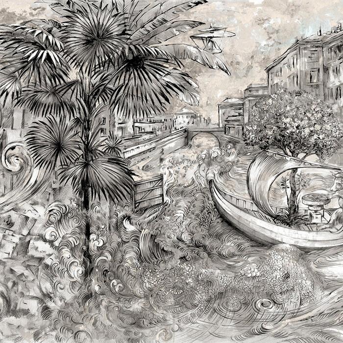 Обои для стен  Faboie Venice F-VE1001 