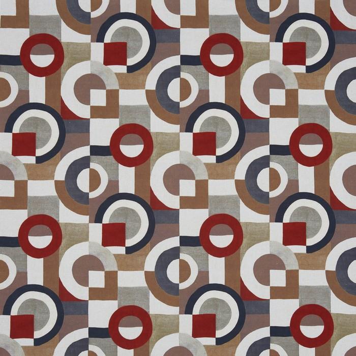 Ткань Prestigious Textiles Abstract 8684-182 puzzle tabasco 