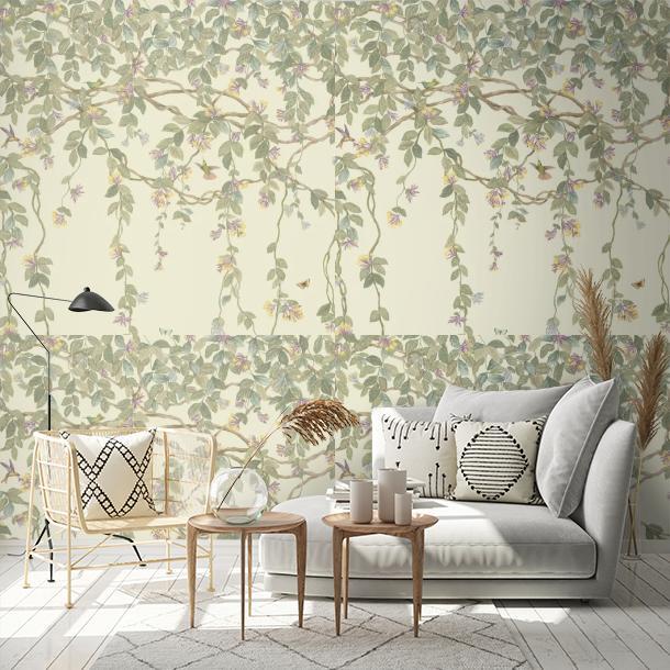 Обои для стен  Cole & Son Selection of Hummingbirds 124-2013  1