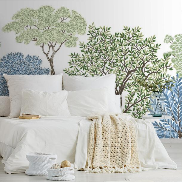 Обои для стен  Faboie Silk Painting I F-SN4004  7