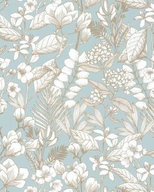 Обои для стен  Caselio Only Blue 102656026 