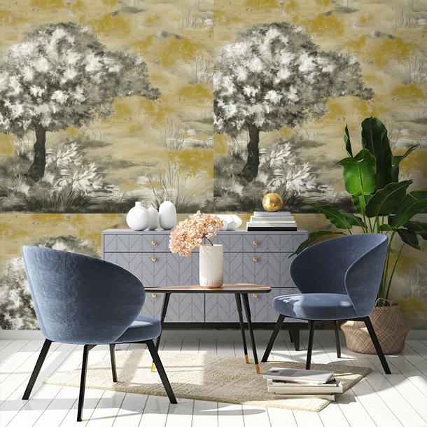 Обои для стен  Faboie Whispering In The Jungle F-WJ4001  2