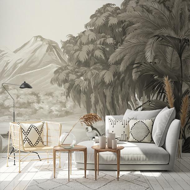 Обои для стен  Faboie Silk Painting II F-SN21001  1