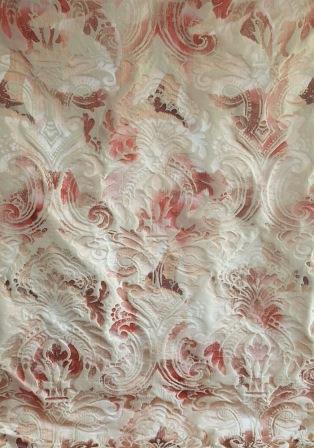 Ткань Tiffany Design Tiffany fabrics collection livorno-beige-red  купить в Москве по выгодной цене|Интернет-магазин дизайнерских решений Decorwall