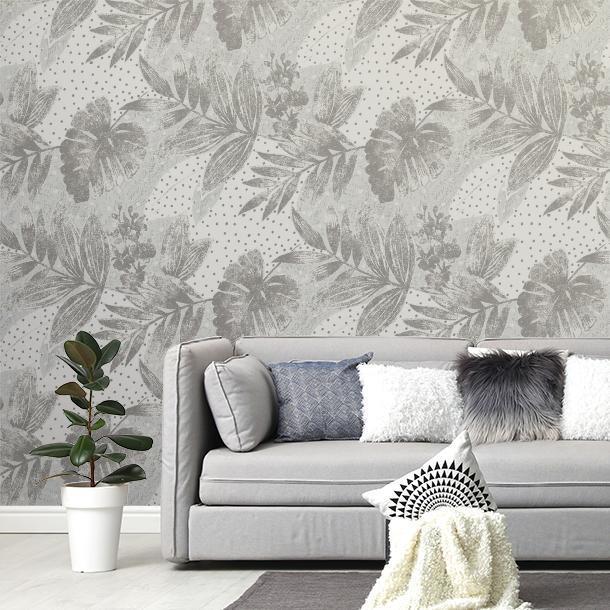 Обои для стен  Cyan Stone Song of leaf L-SL201  3