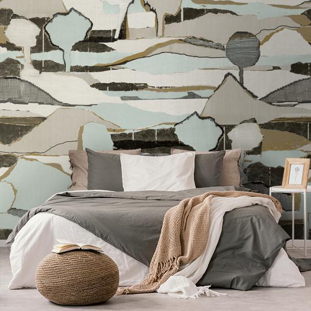 Обои для стен  Faboie Silk Painting I F-SN5003  6