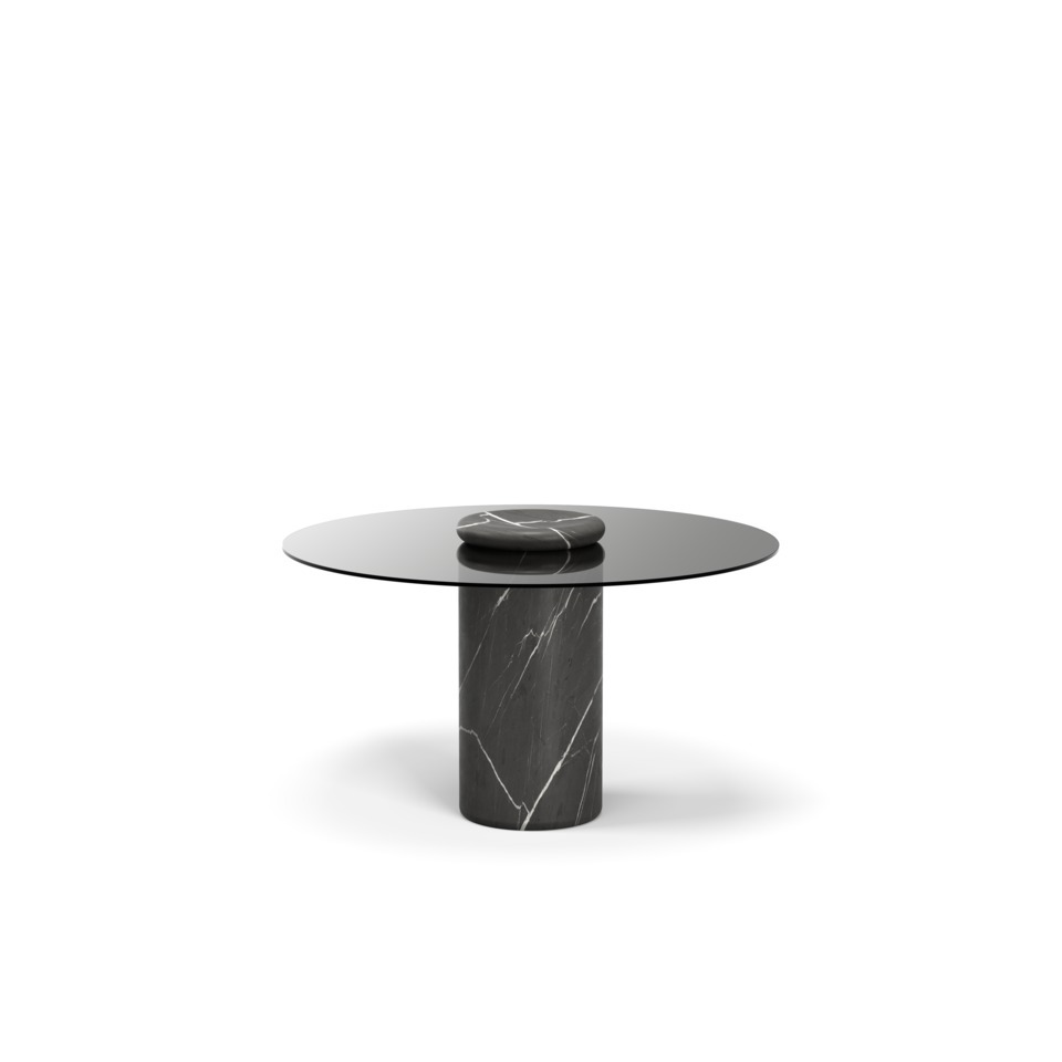 Стол    Castore_Dining_Table_Pietra_Grey_Smoked_Gl 