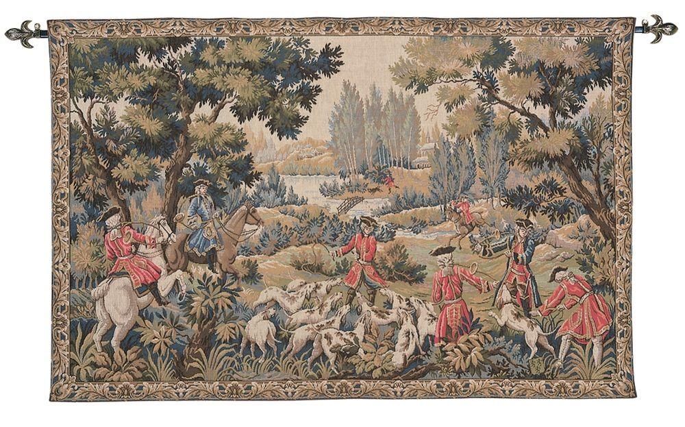  Гобелен Landscapes LW1137_Chasse_a_Courre_Hunting_Scene_130_x_196cm_15 