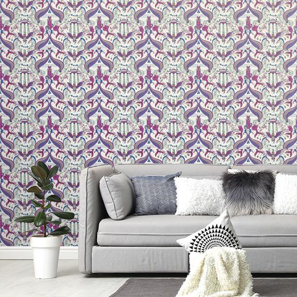 Обои для стен  Clarke&Clarke Mythica Wallcoverings W0215-03  3