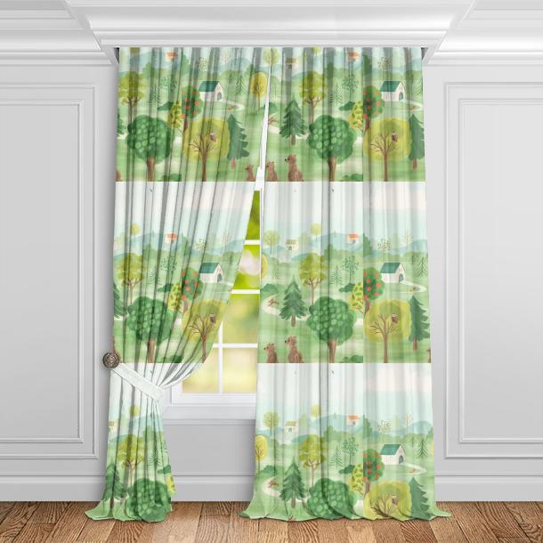 Ткань Villa Nova Picturebook II Fabrics V3610-01  купить в Москве по выгодной цене|Интернет-магазин дизайнерских решений Decorwall 2