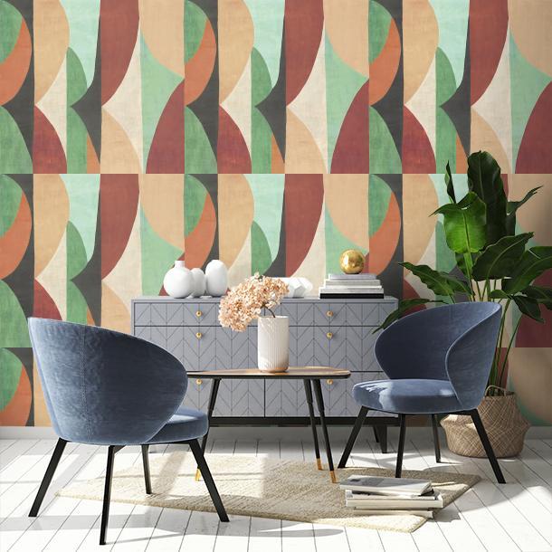 Обои для стен  Masureel Amani dgama3021-3023  2