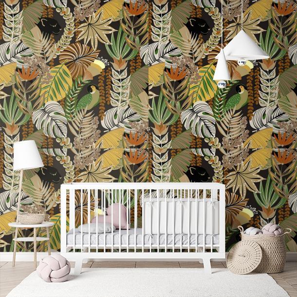 Обои для стен  Faboie Whispering In The Jungle F-WJ1003  8