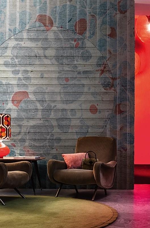 Обои для стен Wall&Deco 2017 Contemporary Wallpaper IRIDE 