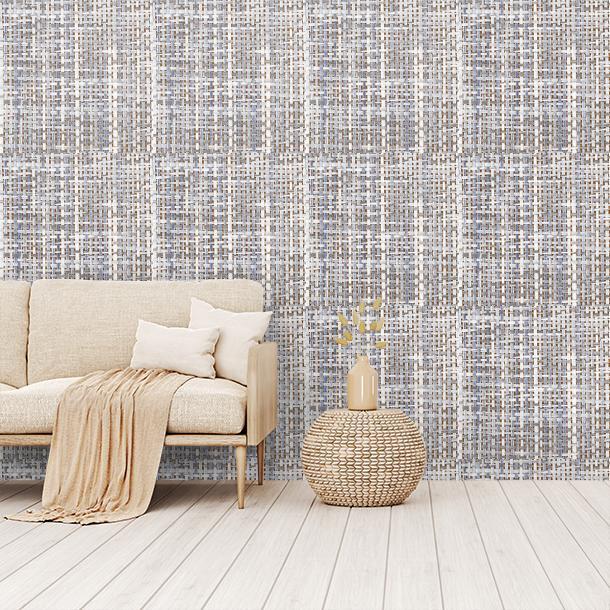 Метражные обои для стен  Metallic Paper Weaves PJ8989  4