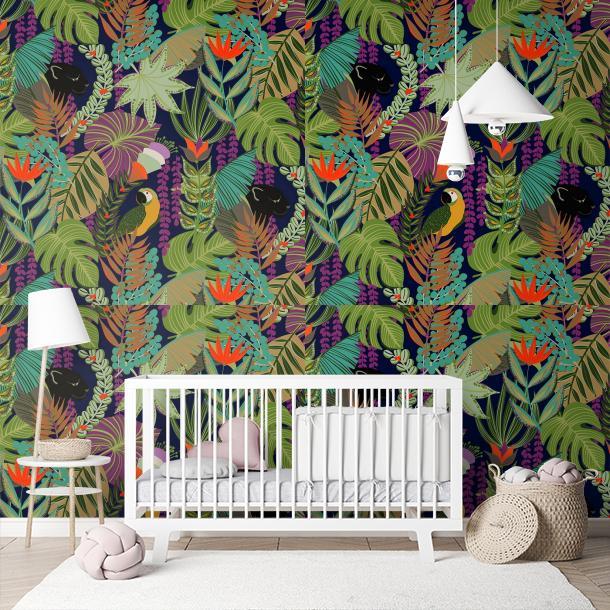 Обои для стен  Faboie Whispering In The Jungle F-WJ1004  8