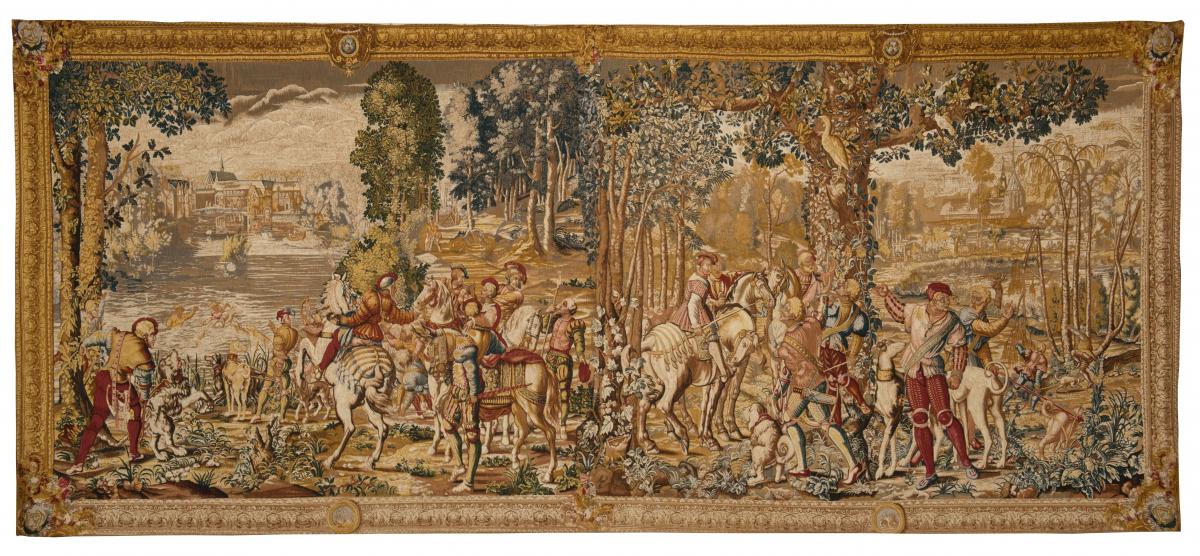  Гобелен Renaissance SS1625_Grande_Chasse_de_Maximilien_Tapestry_2 