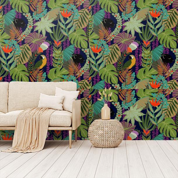 Обои для стен  Faboie Whispering In The Jungle F-WJ1004  4