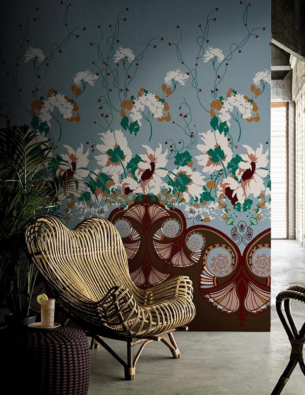 Обои для стен Wall&Deco 2016 Contemporary Wallpaper Jasminum 