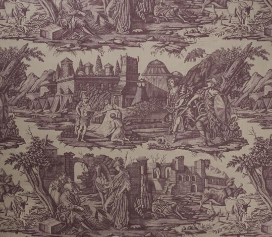 Ткань Marvic Textiles Country House III 6217-3 Aubergine 