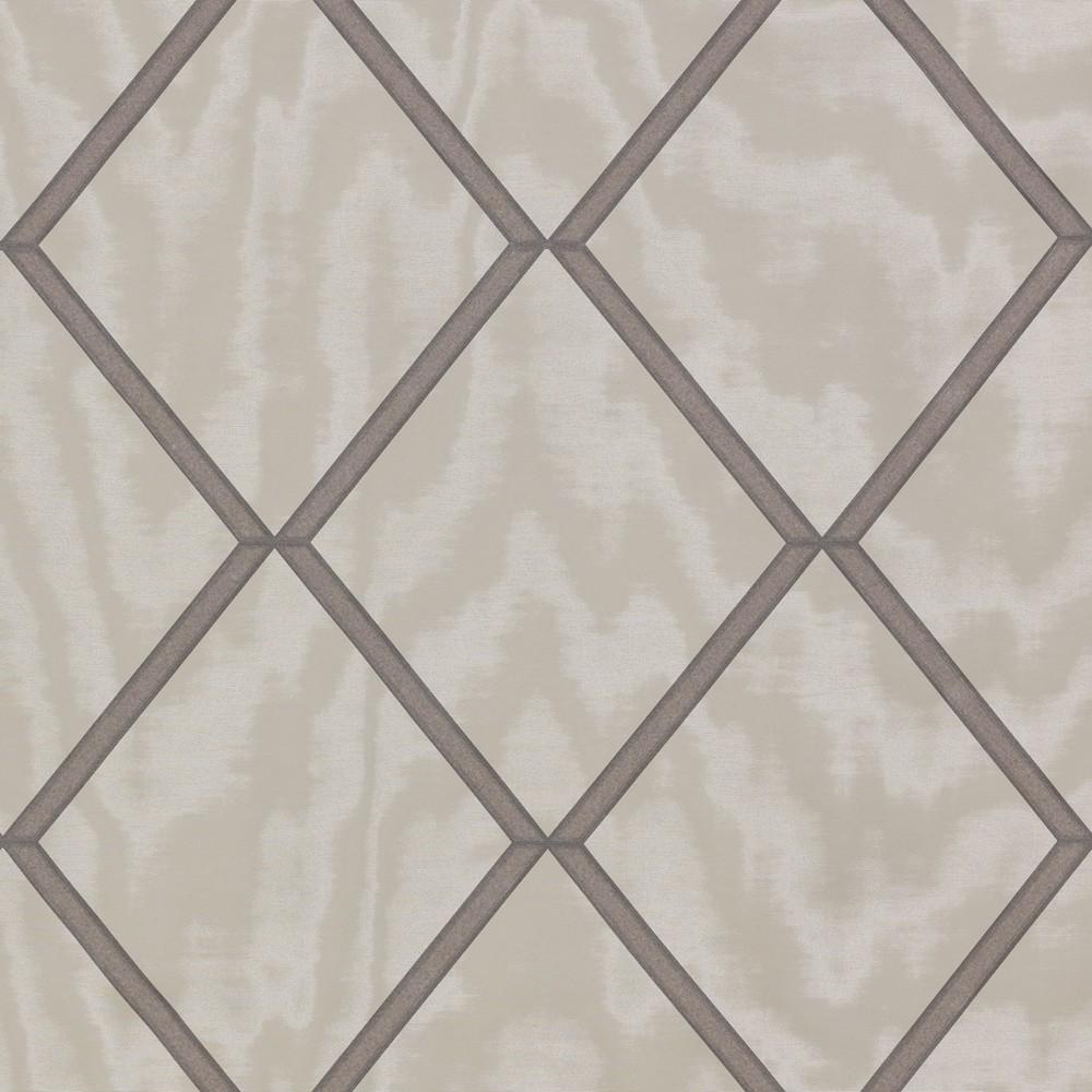 Ткань Dedar Patterns stripes embroideres LOSANGE MOIRE 117  купить в Москве по выгодной цене|Интернет-магазин дизайнерских решений Decorwall