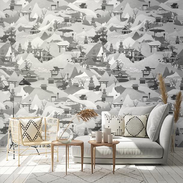 Обои для стен  Faboie Chinoiserie F-CN1801  1