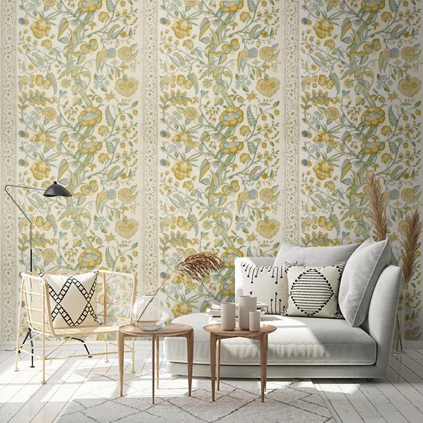 Метражные обои для стен  Zoffany Indienne Wallcoverings 313111  1