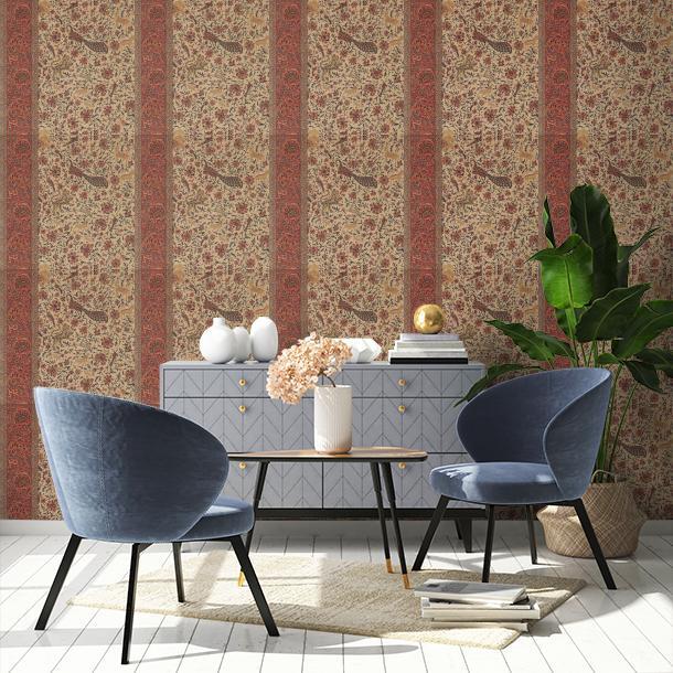 Обои для стен  Zoffany Indienne Wallcoverings 313112  2