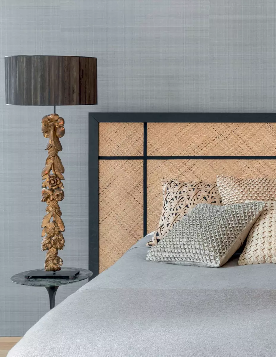 Ткань CMO Paris Tresses de Palmier cmo-fro-04-15  купить в Москве по выгодной цене|Интернет-магазин дизайнерских решений Decorwall 4